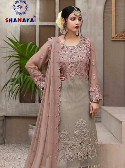 ROSE BRIDEL BY SHANAYA S-98 SERIES WHOLESALE GEORGETTE SEMI ...