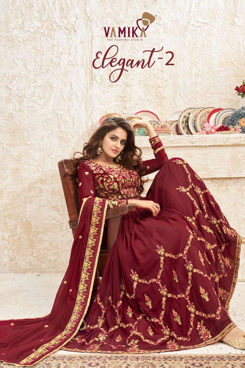 ELEGANT VOL-2 BY VAMIKA 13006 TO 13009 SERIES WHOLESALE GEOR...