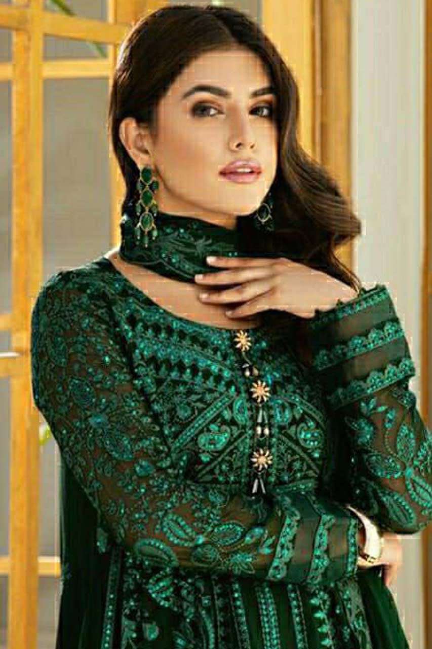 HIT DESIGN BY RAMSHA 436 SERIES WHOLESALE NET SEMI STITCHED ...