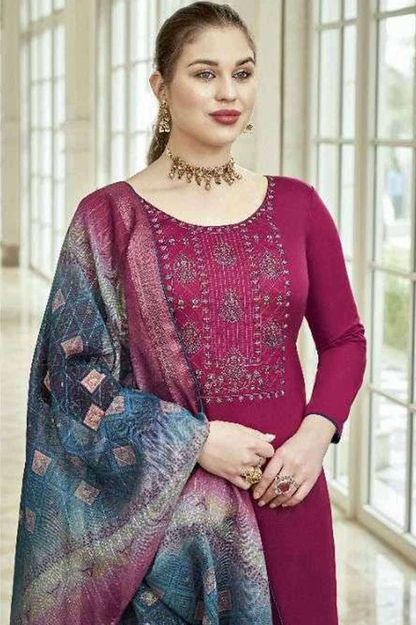 MALLIKA BY SAHIBA 251 TO 285 SERIES WHOLESALE VISCOSE SEMI S...