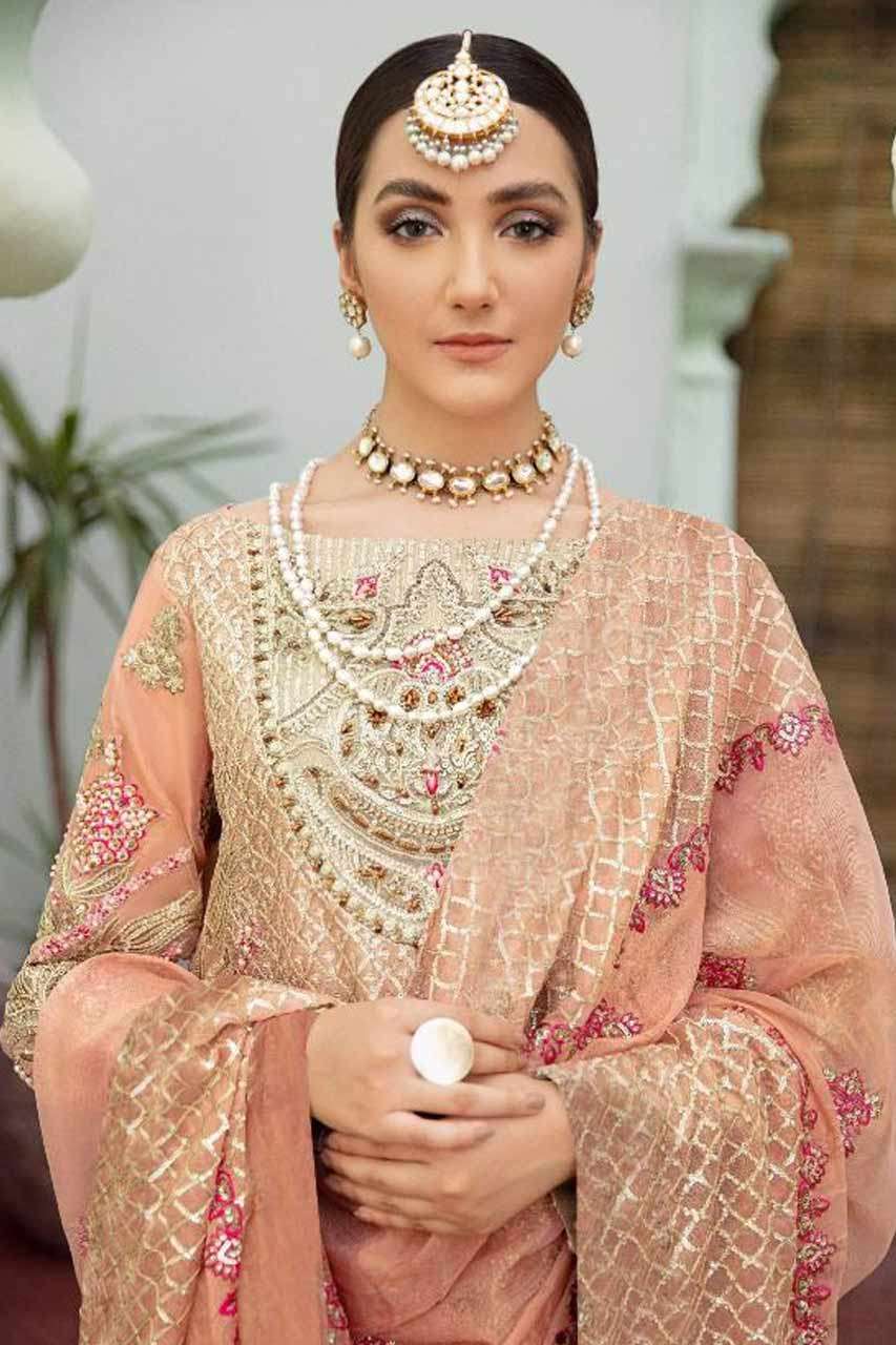 ROSEMEEN BY FEPIC 1155 SERIES WHOLESALE GEORGETTE SEMI STITC...