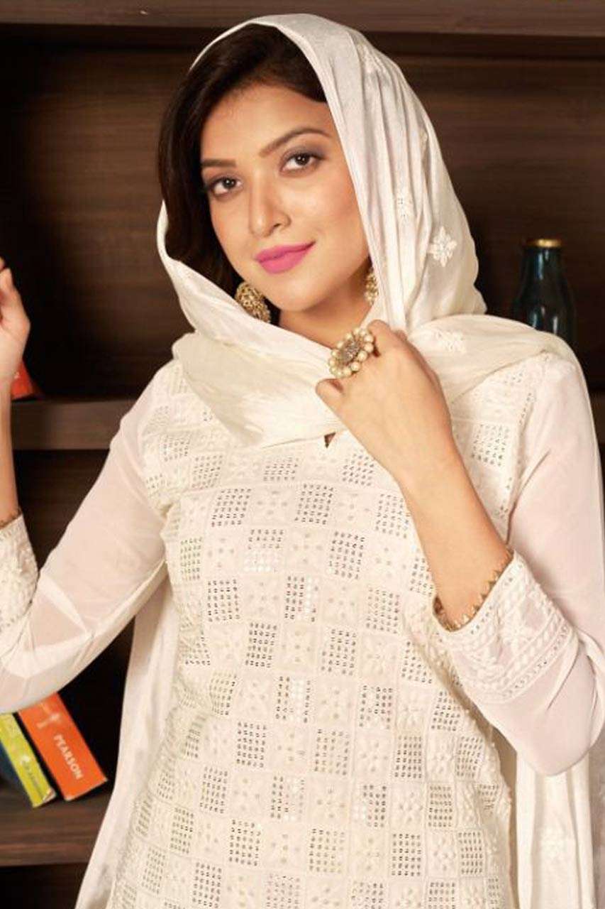 CHIKANKARI-04 BY RAMSHA 04-A TO 04-E SERIES WHOLESALE GEORGE...