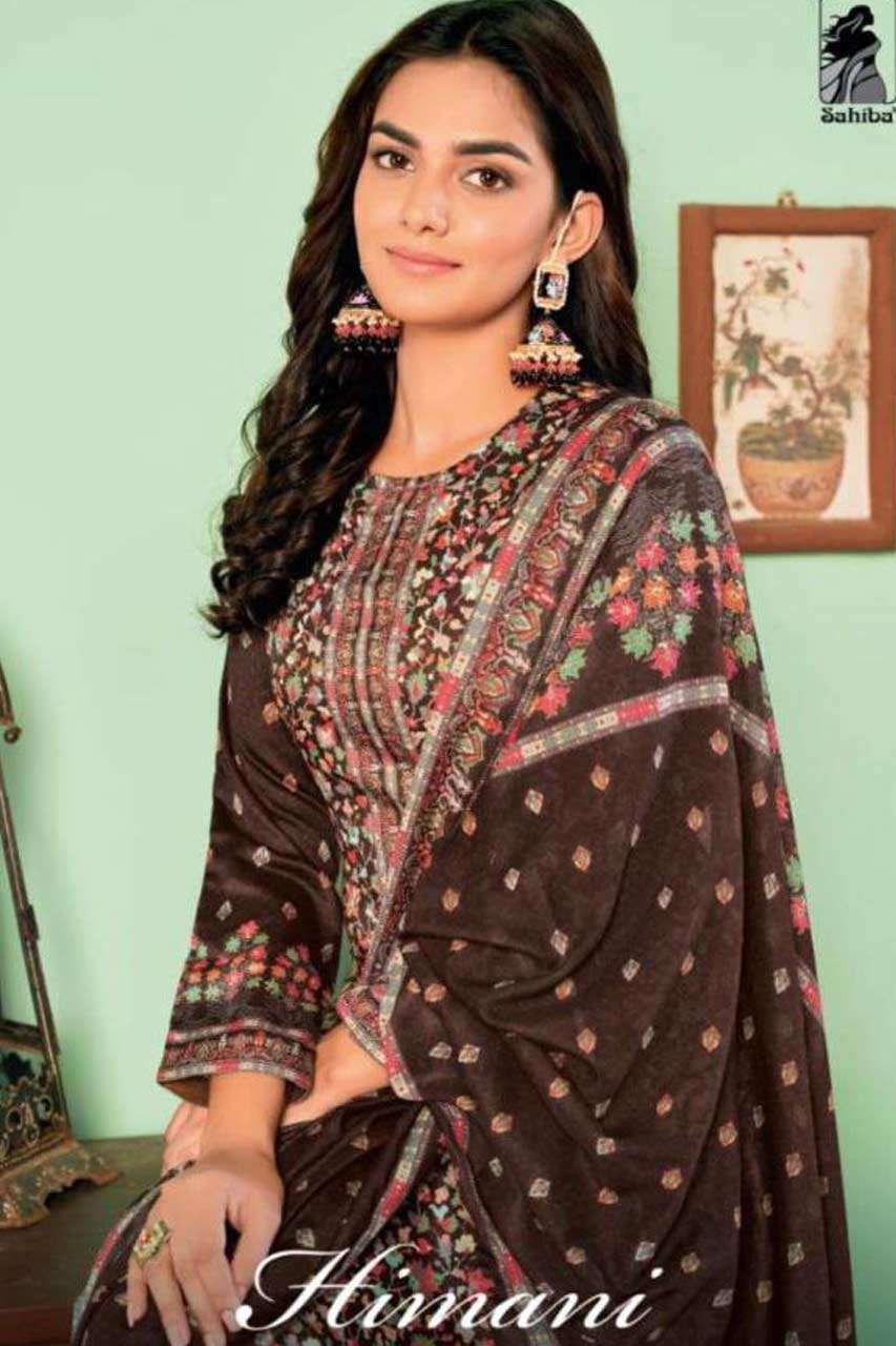 HIMANI BY SAHIBA 408 TO 480 SERIES WHOLESALE SATIN SEMI STIT...