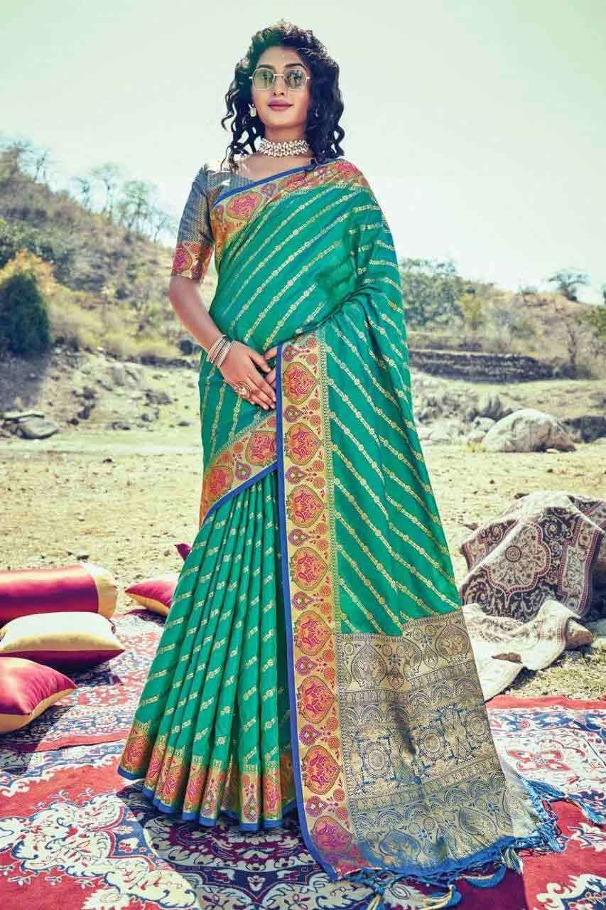 KESAR SILK BY SANGAM PRINTS 1435 TO 1440 SERIES WHOLESALE SI...