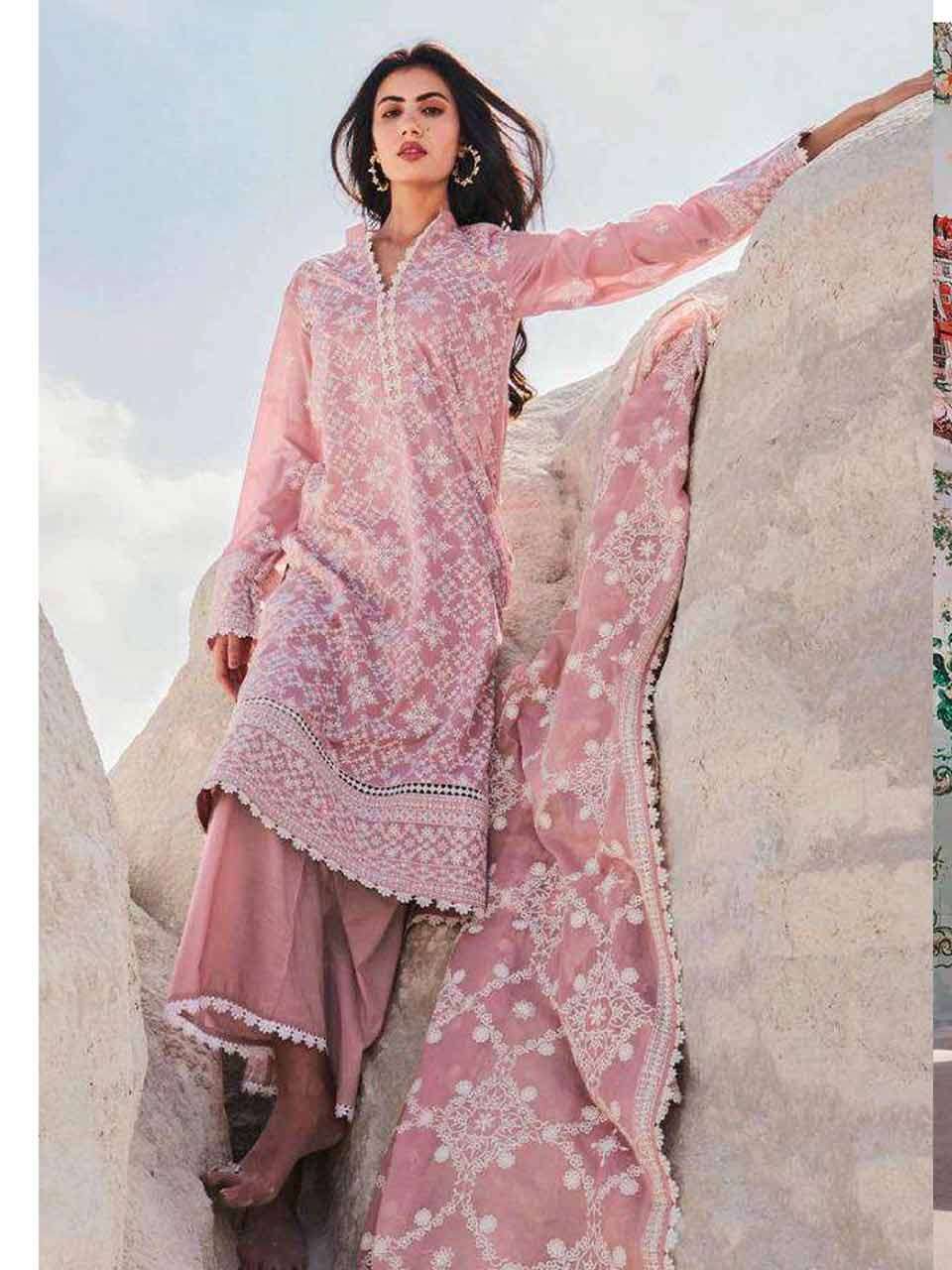 LAWNKARI VOL-22 BY DEEPSY SUITS 1481 TO 1487 SERIES WHOLESAL...