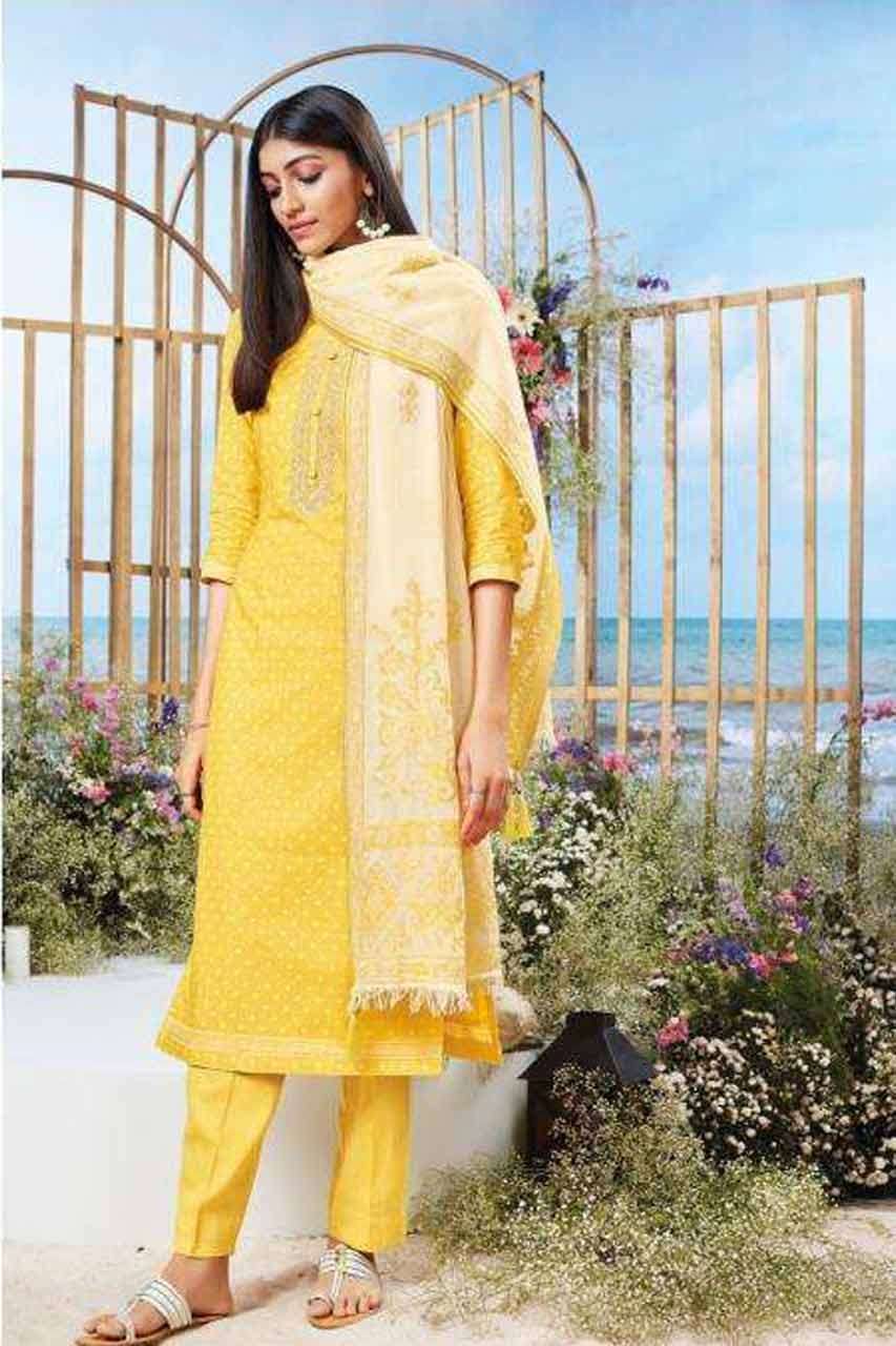 MAREENA BY KARACHI PRINTS 1 TO 6 SERIES WHOLESALE COTTON SEM...