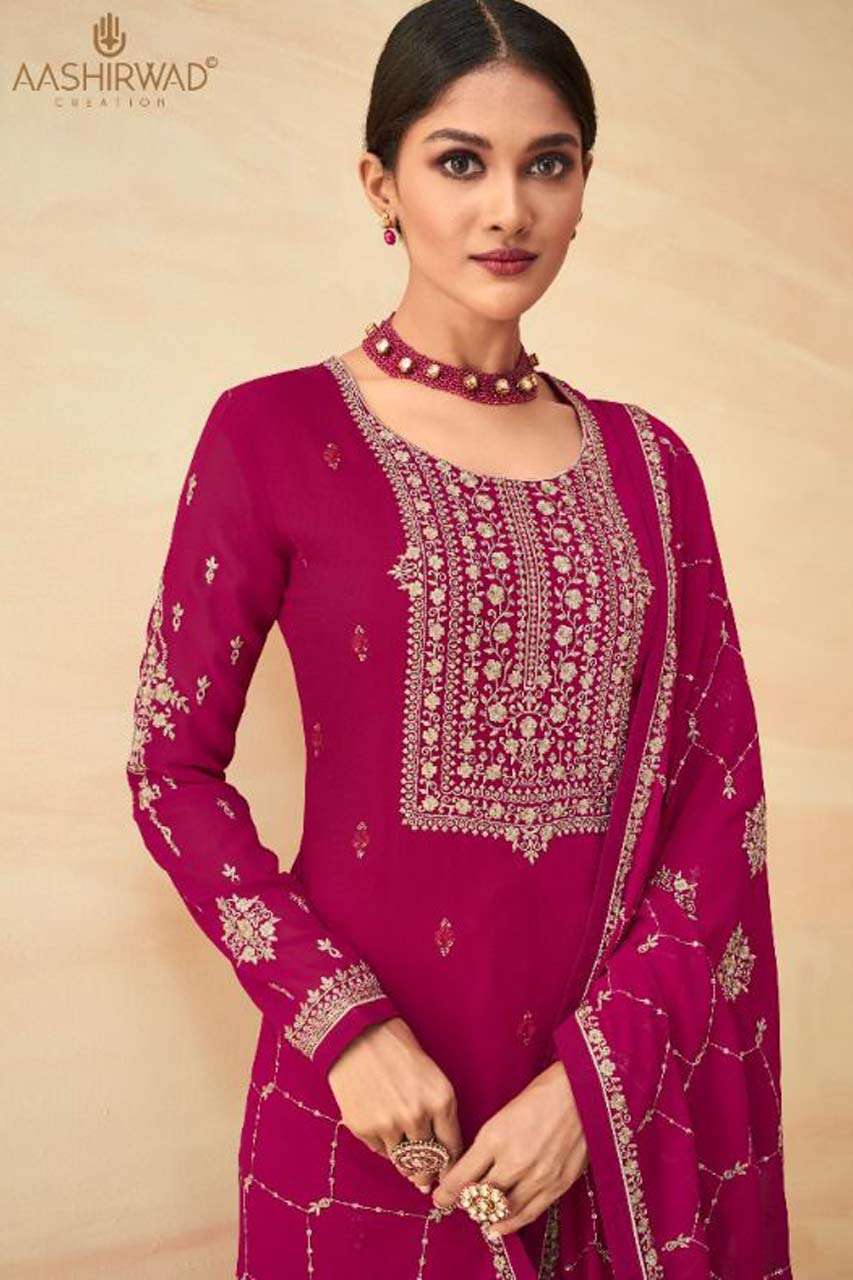 AURA BY AASHIRWAD CREATION 9165 TO 9170 SERIES WHOLESALE GEO...