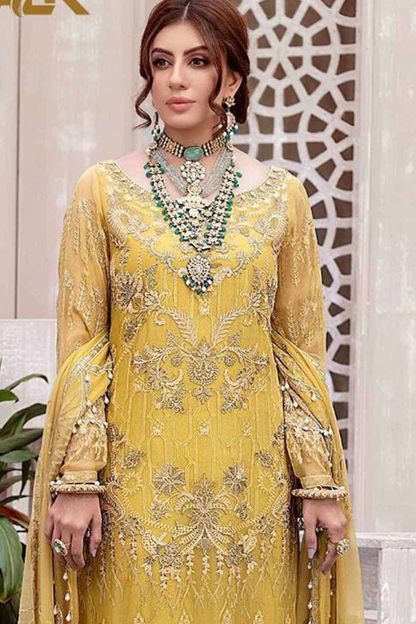 HIT DESIGN BY AL KHUSHBU 2013 SERIES WHOLESALE GEORGETTE SEM...