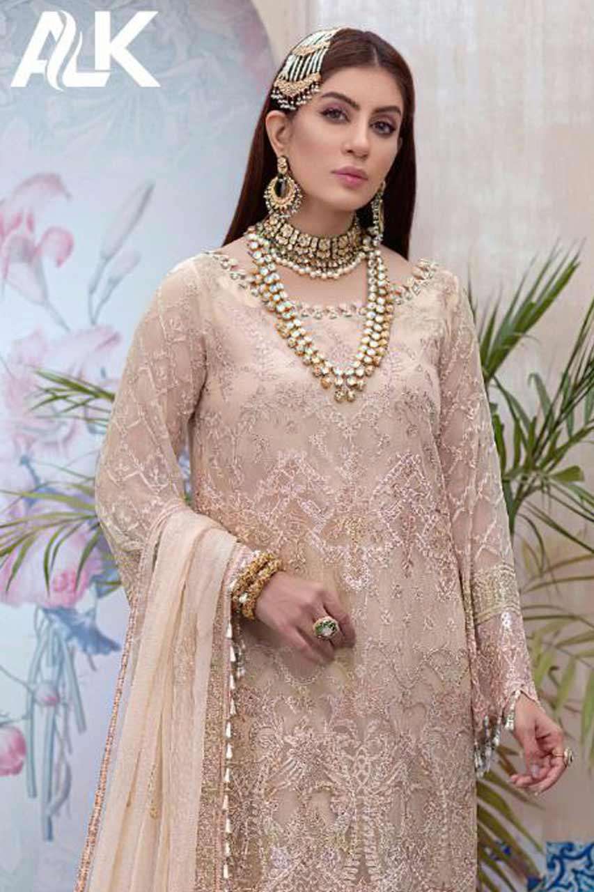 HIT DESIGN BY AL KHUSHBU 2019 SERIES WHOLESALE GEORGETTE SEM...