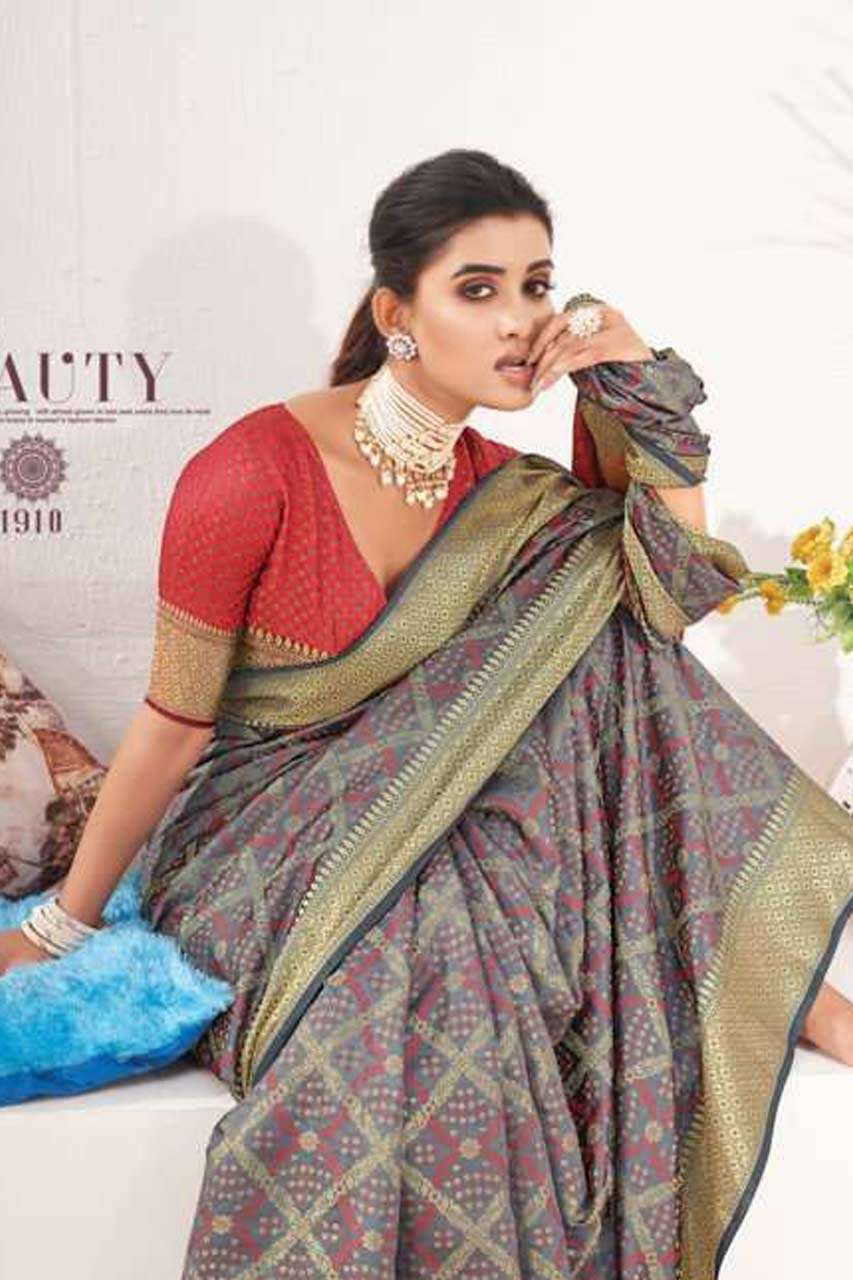 IKKAT PATOLA BY SANGAM PRINTS 1903 TO 1910 SERIES WHOLESALE ...