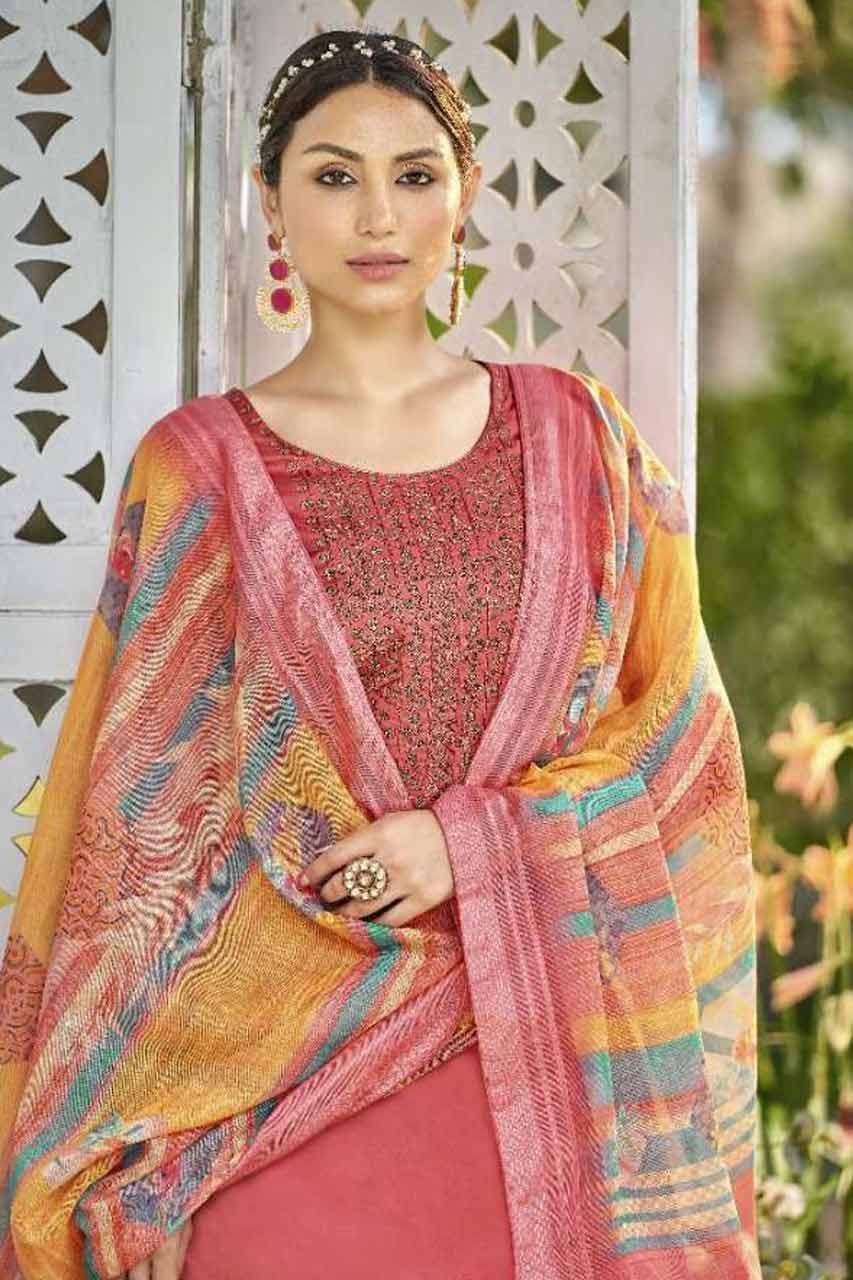 NIKHAR BY ALOK SUIT 949001 TO 949008 SERIES WHOLESALE COTTON...