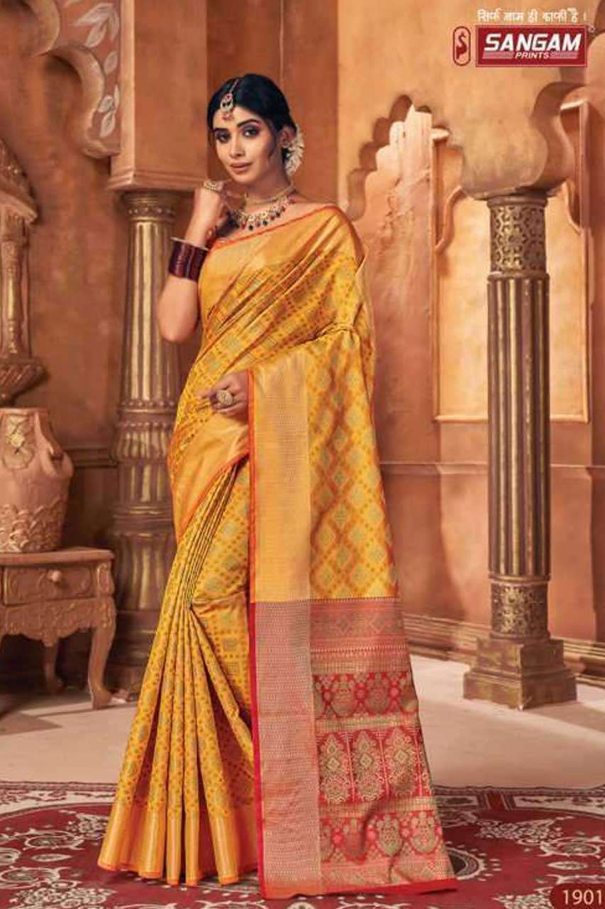 RAJ PATOLA BY SANGAM PRINTS 1895 TO 1902 SERIES WHOLESALE SI...