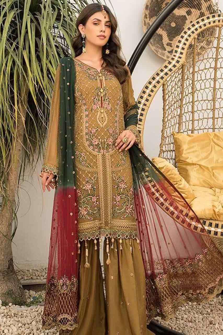 ROSEMEEN BY FEPIC 5176 SERIES WHOLESALE GEORGETTE SEMI STITC...