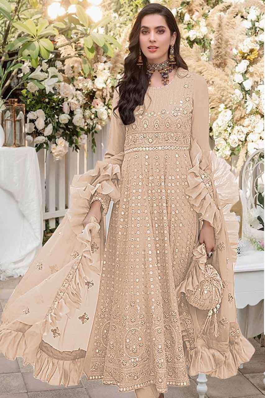 ROSEMEEN BY FEPIC 5206-C SERIES WHOLESALE GEORGETTE SEMI STI...