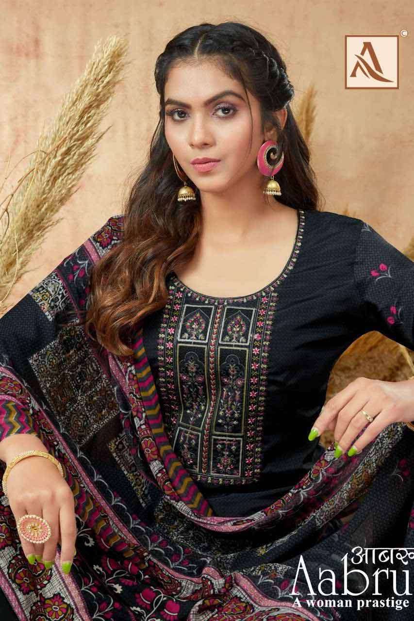 AABRU VOL-3 BY ALOK SUIT 1005001 TO 1005010 SERIES WHOLESALE...