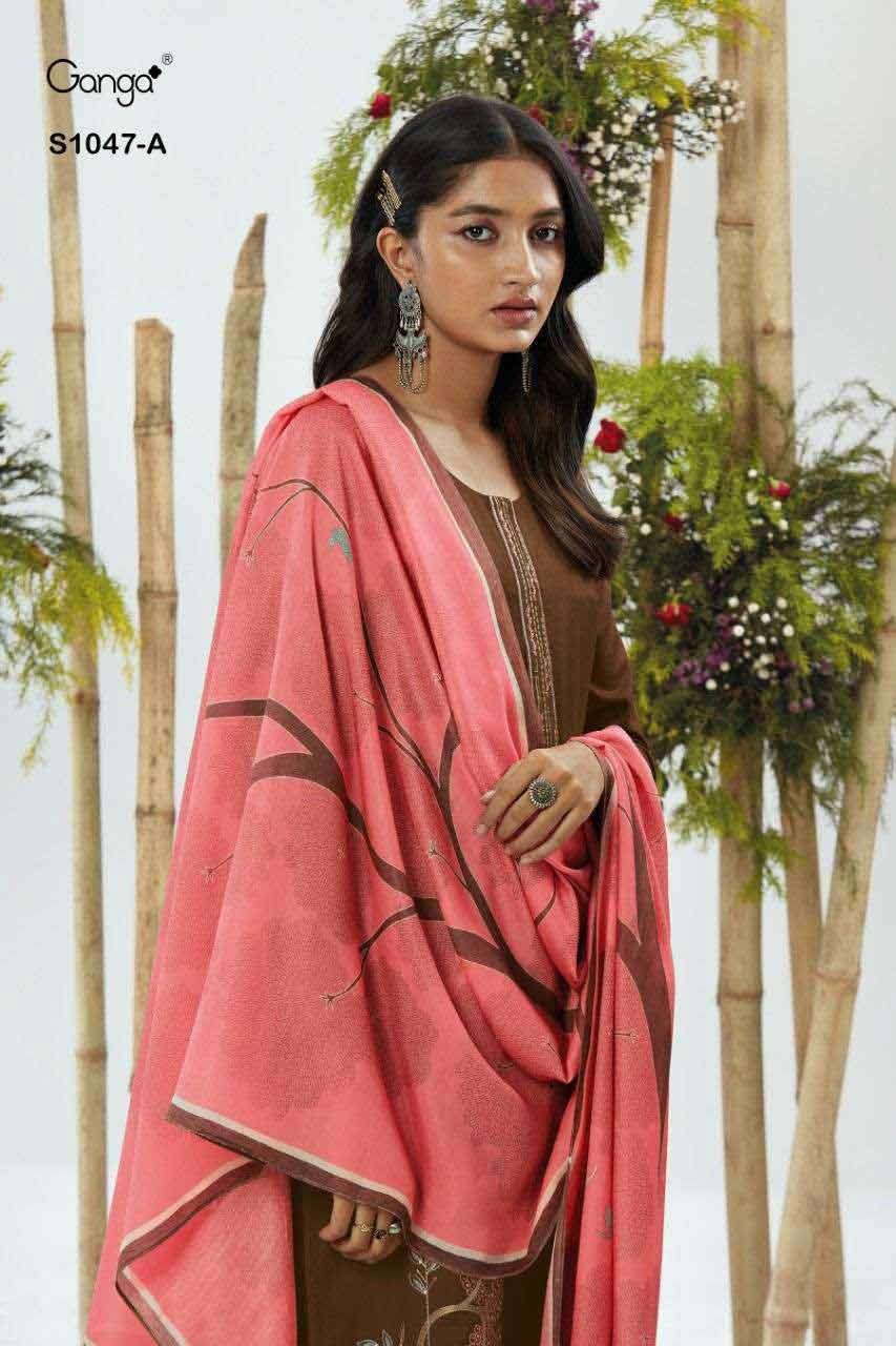 RUNA BY GANGA FASHIONS 1047-A TO 1047-B SERIES WHOLESALE SIL...