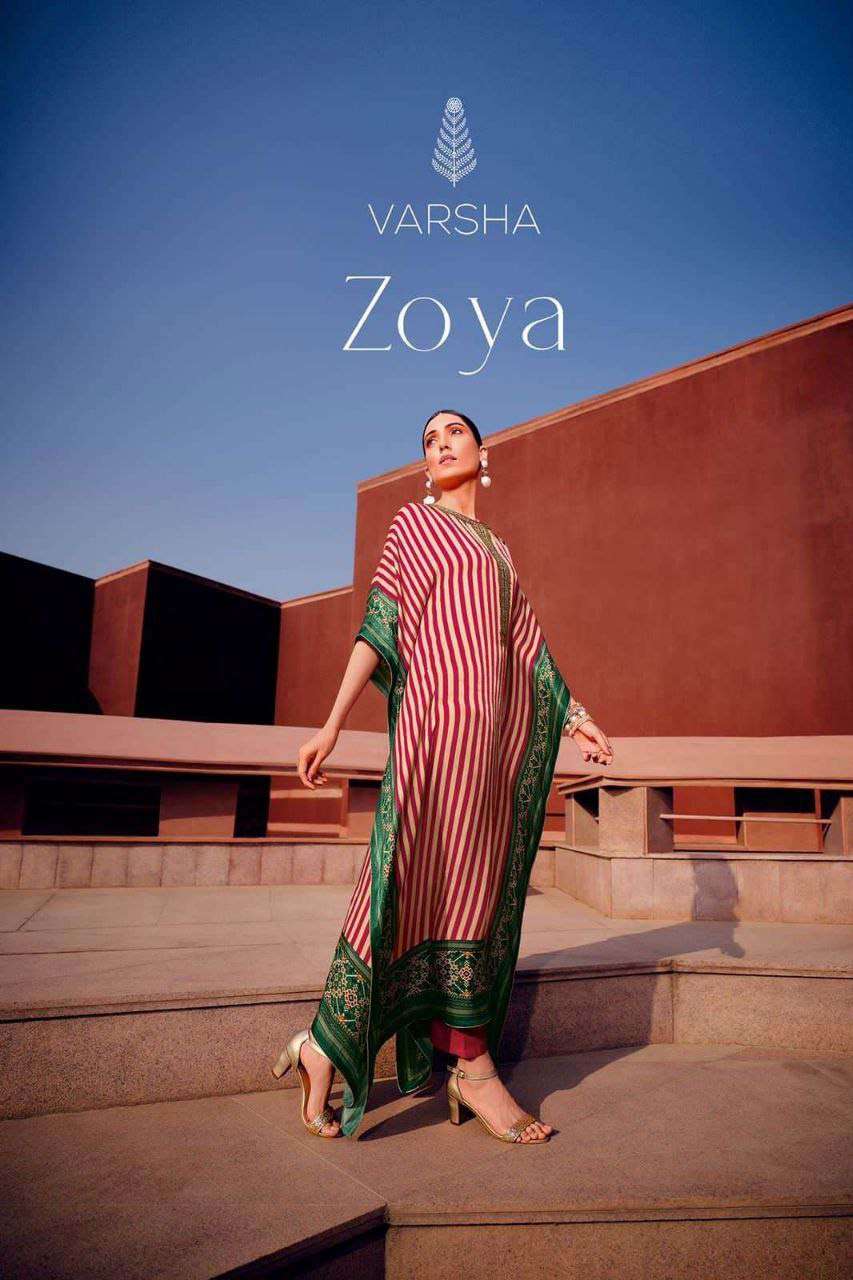 ZOYA BY VARSHA FASHIONS 1 TO 5 SERIES WHOLESALE SILK SEMI ST...