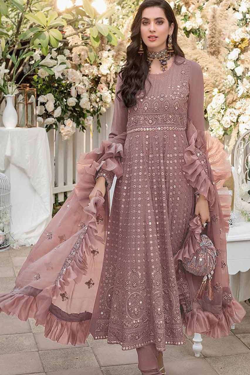 ROSEMEEN BY FEPIC 5206 SERIES WHOLESALE GEORGETTE SEMI STITC...